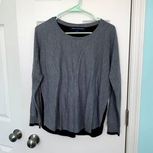 French Connection Gray Pullover Sweater‎ Women's Size Medium